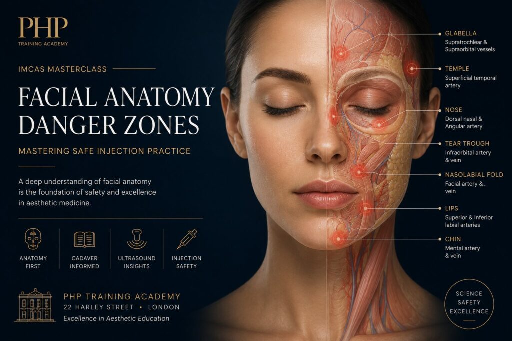 Facial Anatomy for Safe Injecting: The Danger Zones