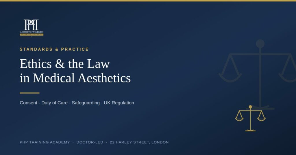 Ethics and the Law in Medical Aesthetics