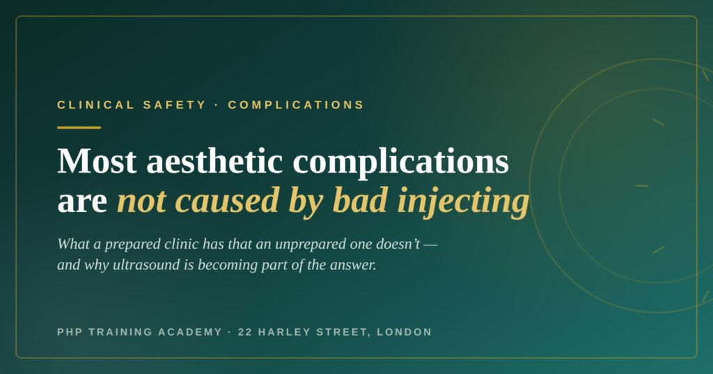 Most Aesthetic Complications Are Not Caused by Bad Injecting