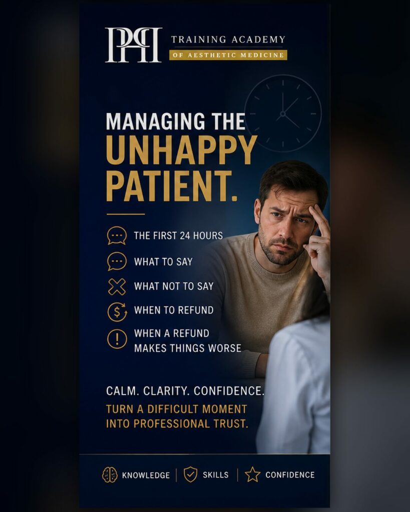 Managing the Unhappy Patient